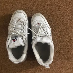 Fila stompers ! The damage is shown in 2nd pic